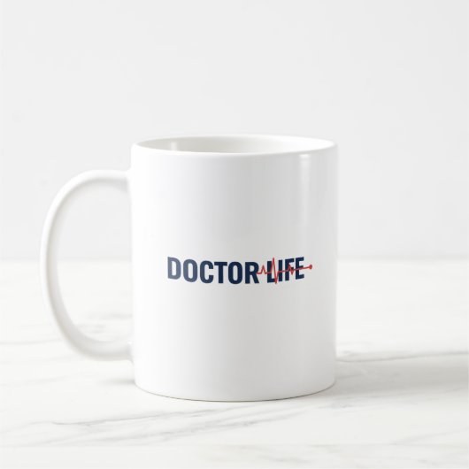 Doktor Leben Kaffeetasse (Links)