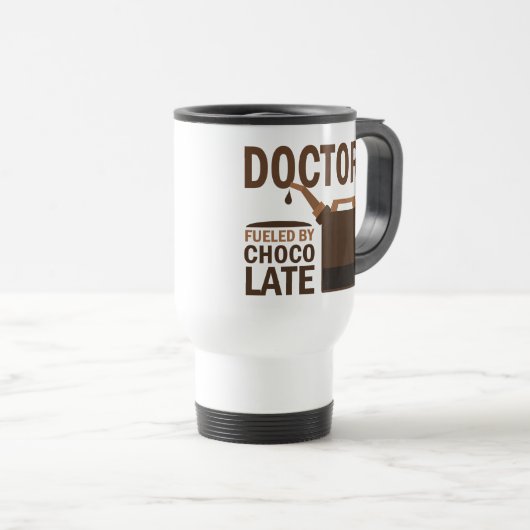 Doktor (lustiges) Geschenk Reisebecher (VorderseiteRechts)