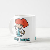 Doktor (Mädchen) Kaffeetasse (Vorderseite Links)