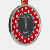 Doktor Medical Classy Ornament Aus Metall (Rechts)
