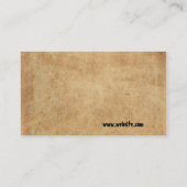 Doktor, medizinische Behandlung, Gesundheit, Visitenkarte (Rückseite)