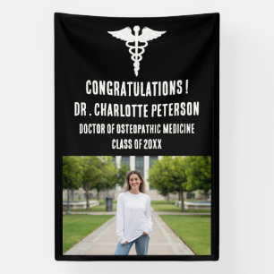 Doktor Medizinschul-Abschlussfoto Banner