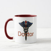 Doktor mit Caduceus Tasse (Links)