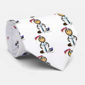 Doktor (mit Logos) Krawatte (Gerollt)