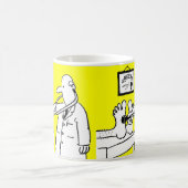 Doktor mit Stethoskop Kaffeetasse (Mittel)