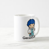 Doktor mit Stethoskop Kaffeetasse (VorderseiteRechts)