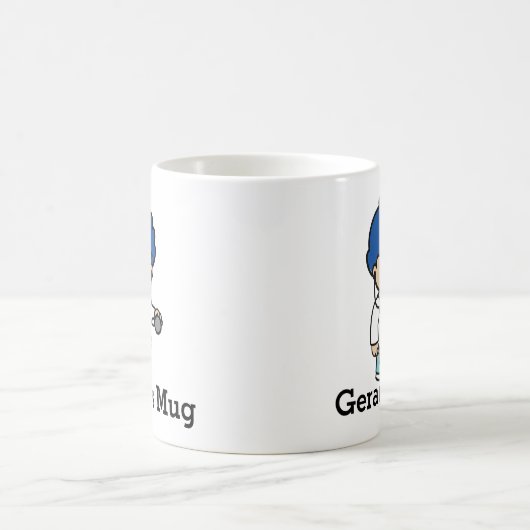 Doktor mit Stethoskop Kaffeetasse (Mittel)