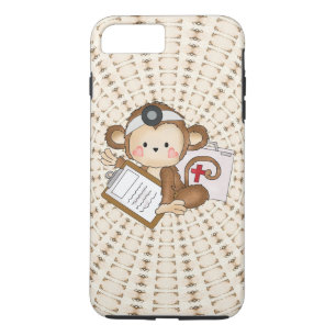 Doktor Monkey iPhone 7 starker Plusfall Case-Mate iPhone Hülle