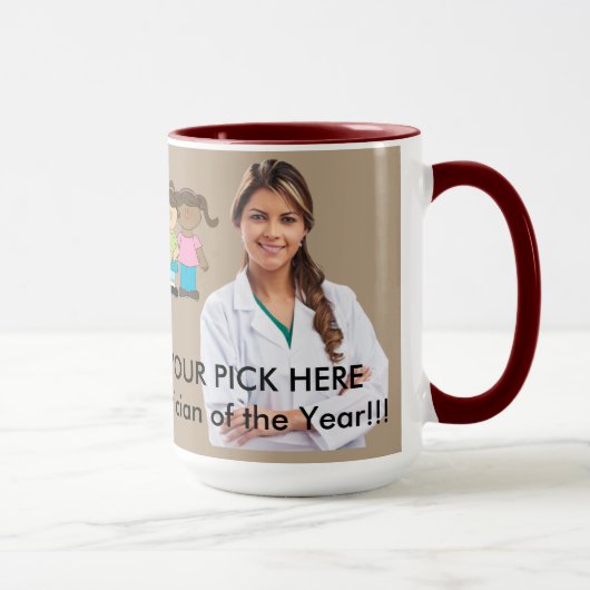 Doktor Mug New Pediatrician Appreciation Tasse (Rechts)