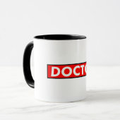 DOKTOR MUG TASSE (Vorderseite Links)