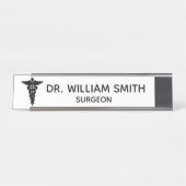Doktor Namensschild (Vorderseite )