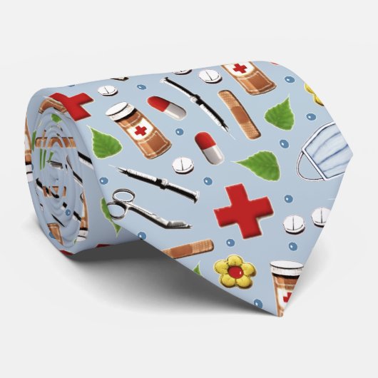 Doktor Novelty Krawatte (Gerollt)