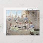 Doktor - Operationstheater 1905 Postkarte (Vorne/Hinten)