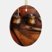 Doktor - Optometriker - Ich brauche meine Lesebril Keramik Ornament (Rechts)