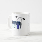 Doktor Personalized Pockets Mug Kaffeetasse (Vorderseite Links)