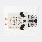 Doktor Pinguin Fleecedecke (Vorderseite (Horizontal))