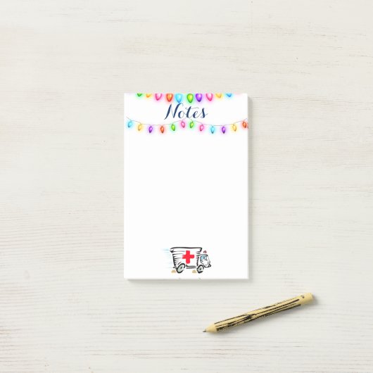 Doktor Post-it Klebezettel (Auf Schreibtisch)