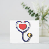 Doktor Postkarte (Stehend Vorderseite)