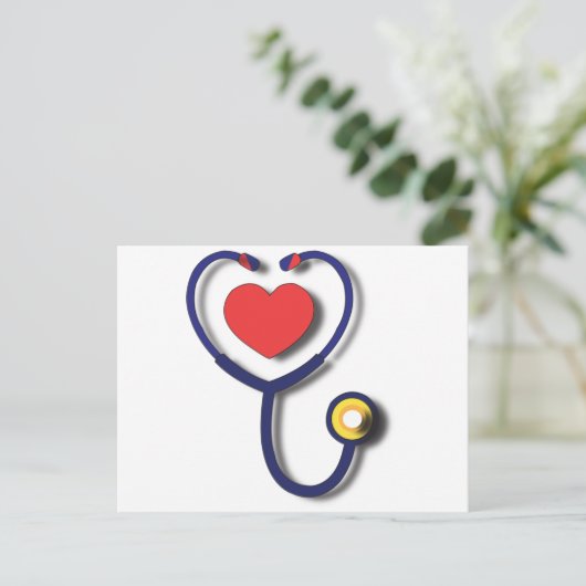 Doktor Postkarte (Stehend Vorderseite)