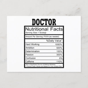 Doktor Postkarte