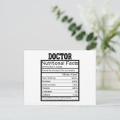Doktor Postkarte (Stehend Vorderseite)