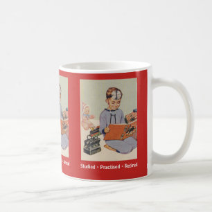 Doktor Retirement - Spaß Retro Kaffeetasse