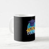 Doktor ruft mich Doktor Geschlossen Funny Werbeakt Kaffeetasse (Vorderseite Links)