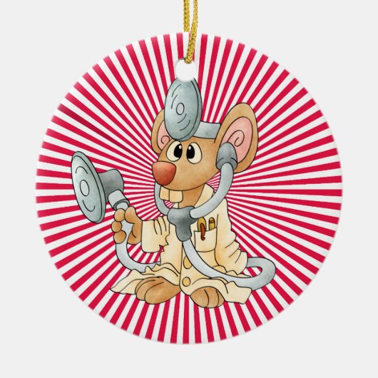 Doktor - SRF Keramik Ornament (Vorne)