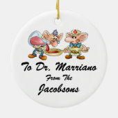 Doktor - SRF Keramik Ornament (Hinten)