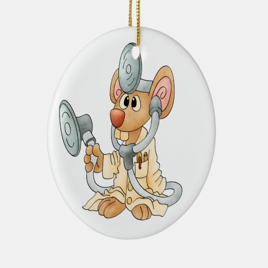 Doktor - SRF Keramik Ornament (Rechts)