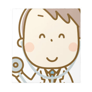 Doktor Stethoscope Notizblock
