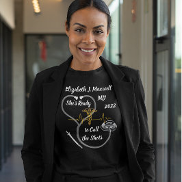 Doktor Stethoscope | Sie ist bereit, die Shots anz T-Shirt