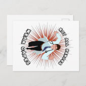 Doktor Superheld: Nicht alle Helden tragen Kapseln Postkarte (Vorne/Hinten)