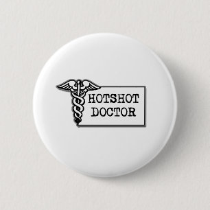 Doktor Superstar Button