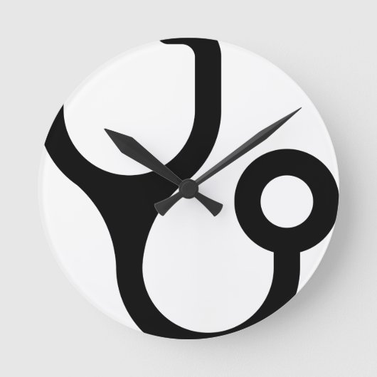 Doktor Tools Runde Wanduhr (Vorderseite)