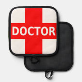 Doktor Topflappen (Vorderseite/Rückseite)