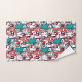 Doktor-u. Chirurg-Muster Badhandtuch Set (Handtuch)