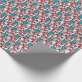 Doktor-u. Chirurg-Muster Geschenkpapier (Ecke)