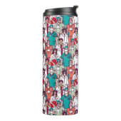 Doktor-u. Chirurg-Muster Thermosbecher (Nach links gedreht)