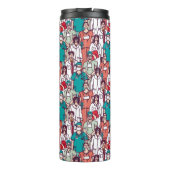 Doktor-u. Chirurg-Muster Thermosbecher (Rückseite)