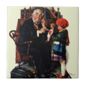 Doktor und die Puppe Fliese (Vorderseite)