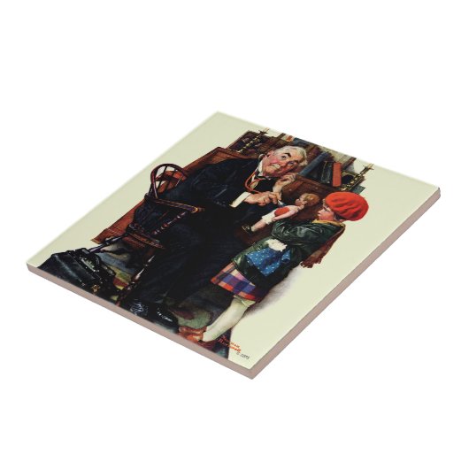 Doktor und die Puppe Fliese (Seite)