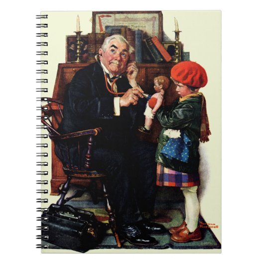 Doktor und die Puppe Notizblock (Vorderseite)