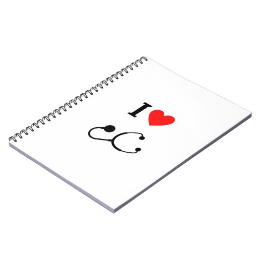 Doktor und Medizinstudent  Notizblock (Linke Seite)