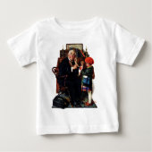 Doktor und Puppe Baby T-shirt (Vorderseite)