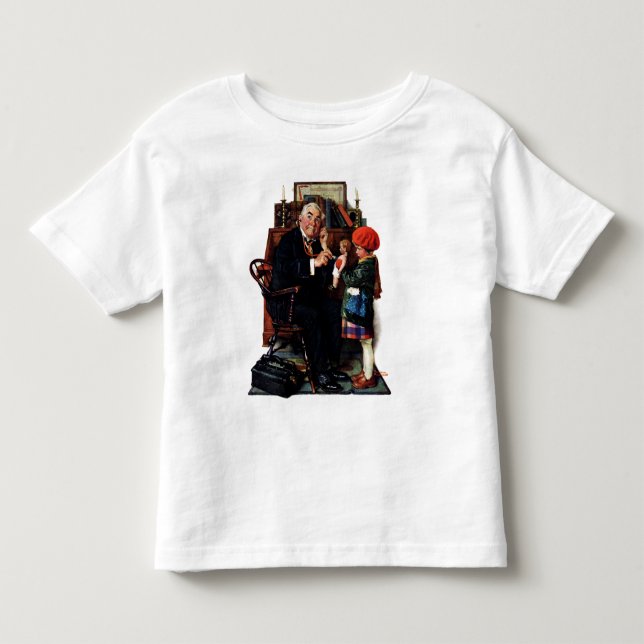 Doktor und Puppe Kleinkind T-shirt (Vorderseite)