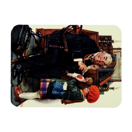 Doktor und Puppe Magnet (Horizontal)