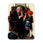 Doktor und Puppe Magnet (Vertikal)