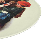 Doktor und Puppe Schneidebrett (Ecke)