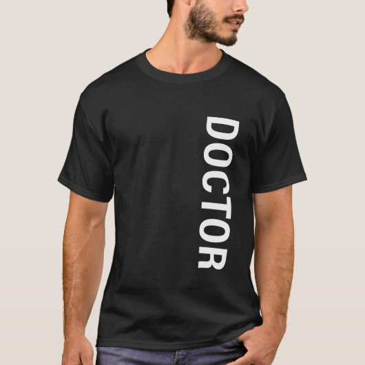 Doktor Vertikal T-Shirt (Vorderseite)